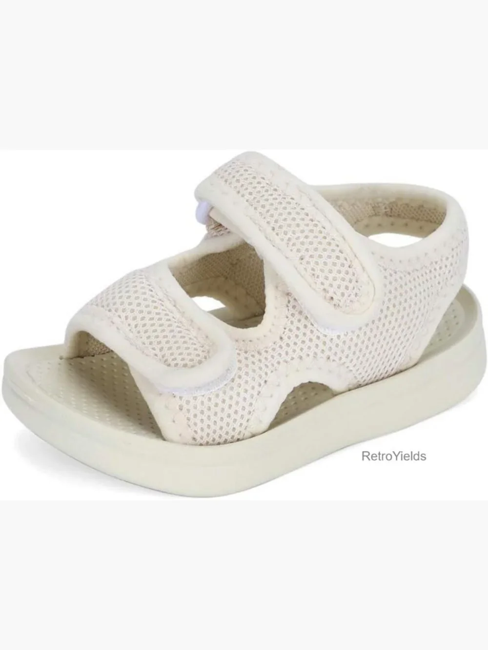 Unisex Kids Summer Slide Sandals Baby Comfort Anti-Slip Open Toe Adjustable